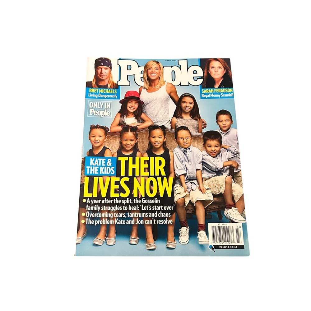People Magazine Kate Gosselin Cover June 7, 2010 Jon & Kate + 8 Pop Culture